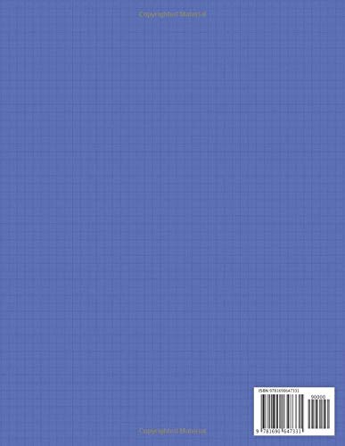 Quadrille-Ruled Laboratory Notebook: Science Lab Book with Grid Pages: Numbered Pages and Table of Contents for Chemistry, Physics, Biology - Blue | ... Size | 100 pages (50 sheets) | Quad Lined
