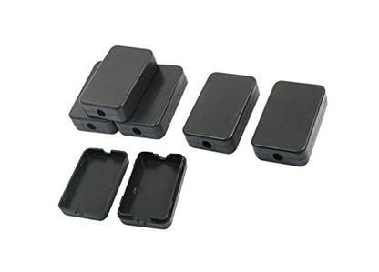 55x35x15mm Waterproof Electric Project Case Junction Box with Cover Black Plastic, 6-Pack - size: 55 x 35 x 15mm(6PCS)