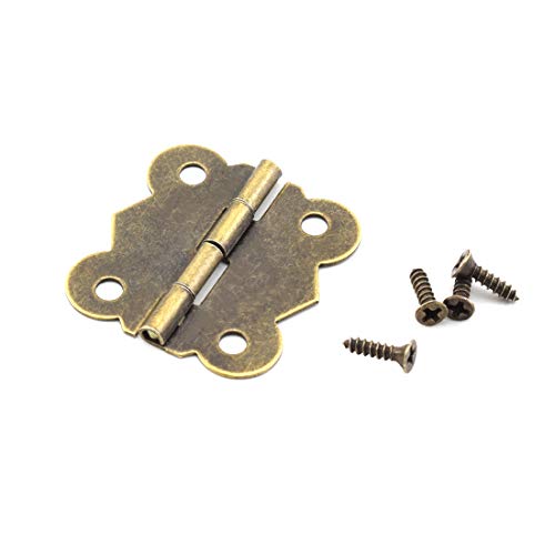 SDTC Tech Retro Design Jewelry Box Hardware Kit (2X Hasp Catch + 4X Hinges) - color: M2B4 KIT