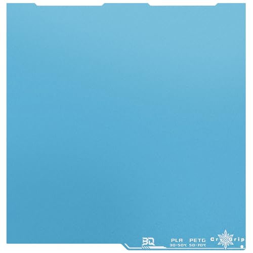 BIQU CryoGrip Pro Frostbite Build Plate for Any-Cubic Kobra 3 3D Printer - color: Frostbite-Blue, size: 250*250MM, style: Frostbite