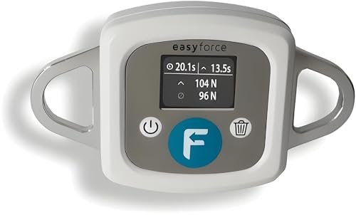 EasyForce® Digital Dynamometer - Precision Muscle Strength Assessment for Rehabilitation, Clinically Proven Accuracy, Monitoring Progress, Measure Grip Strength for Fitness and Health.