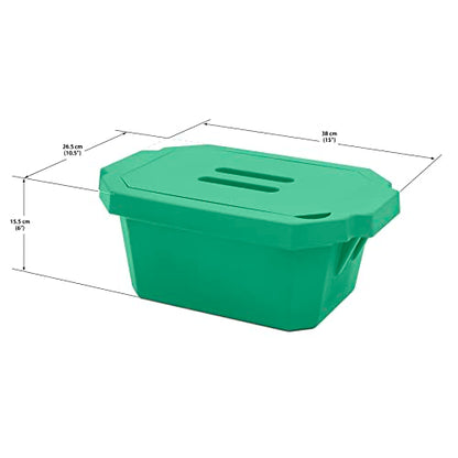 SP BEL-ART Magic Touch 2 HIGH Performance Green ICE PAN; 4.0 Liter MIDI Model, with LID (M16807-4104) - color: Green, size: 4 L Pan