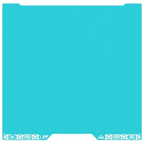 BIQU CryoGrip Pro Glacier Build Plate for Bambu-Lab H2D H2S 3D Printers - color: Glacier-Blue, size: 346*355MM-H2D/S, style: Glacier