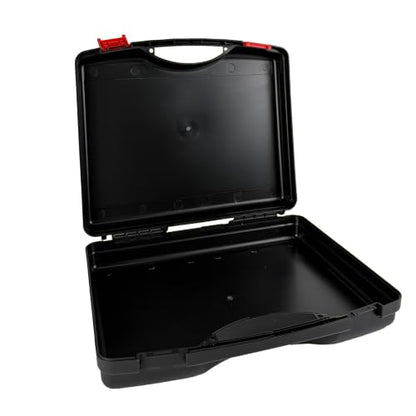 Portable Tool Box, Hard Plastic Tool Case for Tool Storage, Outdoor Storage Box for Electronics Pistols and Other Gear - Outer Size: 7.68” x 6.69” x 1.81” - size: S