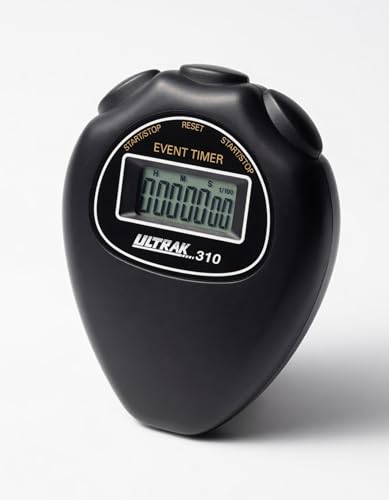 ULTRAK 310 Digital Stopwatch Timer Clear Display Lightweight Coaches PE