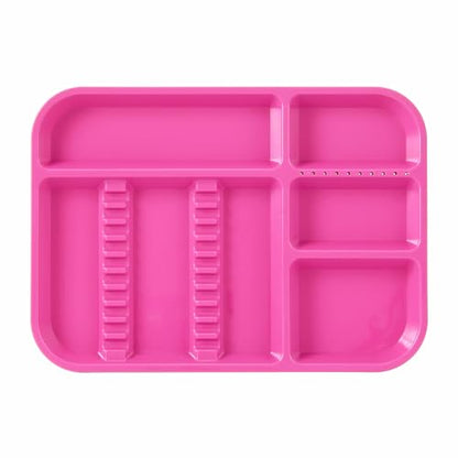 JMU Pink Dental Instrument Trays Size B 13.25" x 9.75" - color: Pink, size: 1