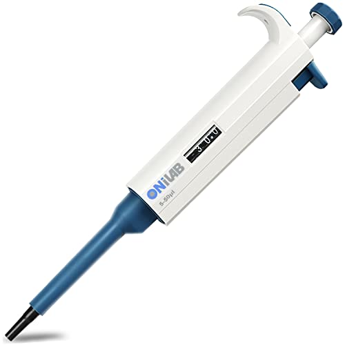 ONiLAB Single Channel Adjustable Pipettor, Micropipette 5-50μL - size: 5-50μl
