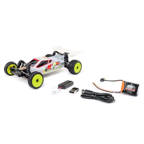 Losi Micro-B 2 Wheel Drive Buggy White RTR LOS00007T1 - color: White