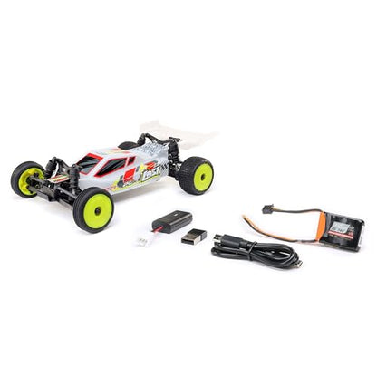 Losi Micro-B 2 Wheel Drive Buggy White RTR LOS00007T1 - color: White