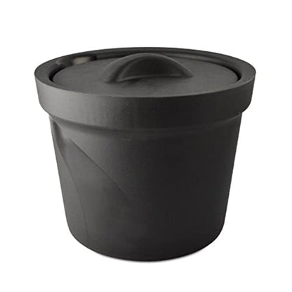 SP Bel-Art 168074002 Magic Touch 2 High Performance Black Ice Bucket; 4 Liter, with Lid - color: Black, size: 4 L Bucket