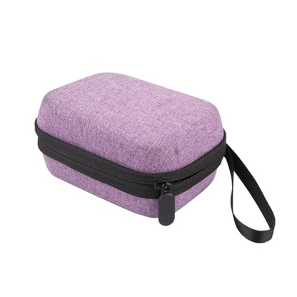 Mviioe Portable Insulin Peptide Vial Case Fits 10ml Short Bottles, Purple - color: Purple-6 Slots