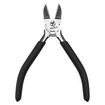 5-Inch Precision Flush Cutter, Ultra-Sharp CR-V Steel Sprue Cutter with Spring-Loaded Handles, Side Cutting Pliers for Model Kits, Electronics, Jewelry Making & 3D Printing