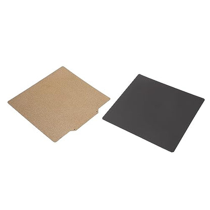 3D Printer Build Plate 200x200mm, Double Sided PEI Powder Sprayed Spring Steel Flexible Magnetic Heated Bed Platform, Removable Print Surface for PLA ABS TPU PETG