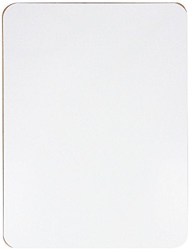 Charles Leonard Magnetic Dry Erase Board, Two Sided, Plain/9" x 12", (35130) - color: Plain, size: 9"W x 12"H, style: 2-sided Magnetic