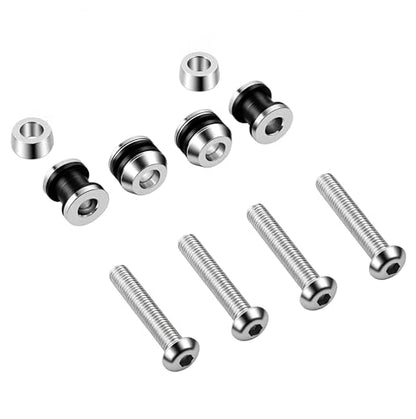 H-D Quick Release kit 52300285 Sissy Bar Detachable Two-Up Luggage Rack Docking Hardware Fit For Harley Street XG500 750 2015-2020 - color: chrome#4