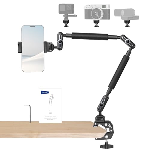 NEEWER 22" Magic Arm with Desk C Clamp, Overhead Camera Mount, UA057