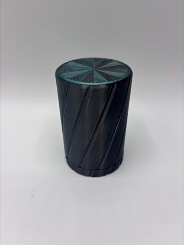 7-Slot Cartridge Storage Station, 3ml Capacity, Multicolor Finish (Black/Green) - color: Black/Green