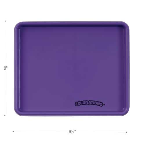 Colorations Mini Art Trays, Set of 12, Ages 3+, PreK+