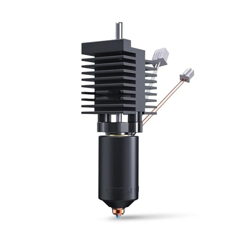 Creality Official K2 Plus Ceramic Heating Block Hotend Kit, with Quick-swap Nozzle Kit, Supports 350°C High Temperature, All-Metal Integrated Design Extruder Hotend for 3D Printer K2 Plus Combo - style: For K2 Plus