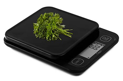 Ozeri® Garden and Kitchen Scale II with 420 Variable Graduation Technology® - color: Black