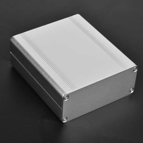 Aluminum Cooling Enclosure Case 38x88x100mm – Heat Dissipation DIY Project Box for Circuit Boards, Die Casting with Sandblasted Surface