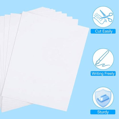 VinTS 30Pcs White Poster Board, 11.7" x 16.5" White Poster Paper 230GSM - color: White, size: 30 Pack 11.7x16.5