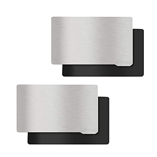 KOYOFEI 2PCS Resin 3D Printer Platform, Building Plate and Magnetic Sheet, Flexible Steel Plate Flex Bed for ELEGOO Saturn 3D Printer 196 x 126 mm - size: Saturn(196*126mm)