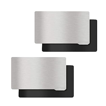 KOYOFEI 2PCS Resin 3D Printer Platform, Building Plate and Magnetic Sheet, Flexible Steel Plate Flex Bed for ELEGOO Saturn 3D Printer 196 x 126 mm - size: Saturn(196*126mm)