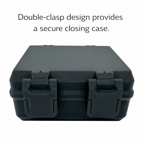 Vial Storage Case Organizer – 12 Slot, Fits 3mL 5mL 10mL Vials – TRT HRT Peptide Insulin Medication Holder – Compact Travel Case with Adapters