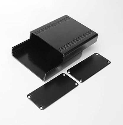 Aluminum Project Box 100x38x88mm with Screwdriver for DIY Electronics - size: 3.93x1.5x3.47 inch(LHW)