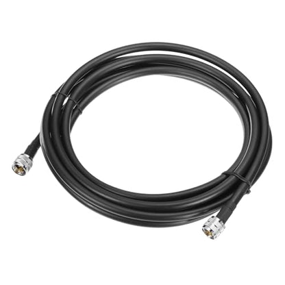 uxcell UHF Male PL-259 to UHF Male PL-259 Low Loss RG213 Coax Jumper Cable 2.5m/8.2ft - size: 8.2 Feet