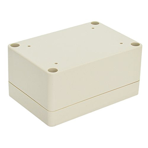 LeMotech Waterproof Dustproof IP65 ABS Plastic Junction Box Universal Electric Project Enclosure Pale Gray 3.9 x 2.7 x 2 inch (100 x 68 x 50 mm) - size: 3.9"x2.7"x2"