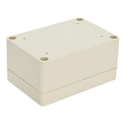 LeMotech Waterproof Dustproof IP65 ABS Plastic Junction Box Universal Electric Project Enclosure Pale Gray 3.9 x 2.7 x 2 inch (100 x 68 x 50 mm) - size: 3.9"x2.7"x2"