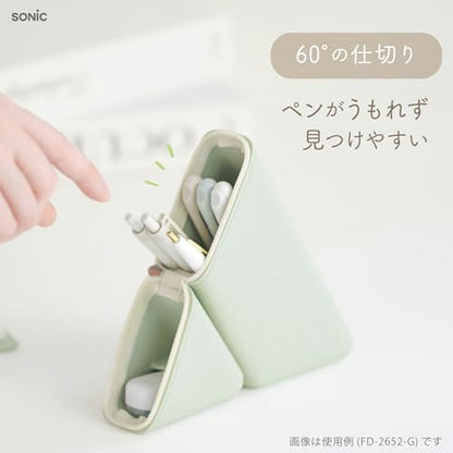 Sonic Pencil Case Xsta Slim Portable Pen Holder - color: blue (light)