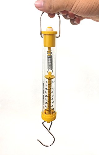Sciencent Set of 6 Spring Balance Hanging Spring Scale Set