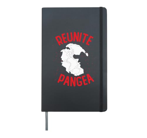 Funny Science Geologist Scientist Gift Idea Geology Hardcover Journal, Black