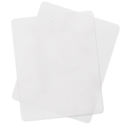 Flexible Plastic Cutting Board Mats (6-Pack) – 12 x 15 Inch, Thin 0.5mm Flexible Mats for Craft, Shelf Liner & General Use