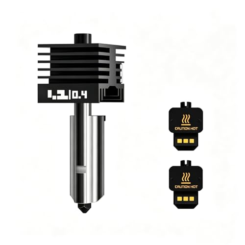 Bamboo Lab 0.4mm High Flow Nozzle for Bambu Lab P2S / H2D – Brass Nozzle, Smooth Printing, Easy Installation Replacement - size: 0.4mm Nozzle