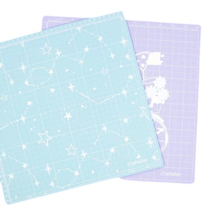 Craftelier - Self Healing Cutting Mat – 8x12 in | Durable Craft Mat for Sewing, Fabric, Model Building & Scrapbooking | Thick, Sturdy & Easy to Clean Cutting Board for Crafts (12 x 12)