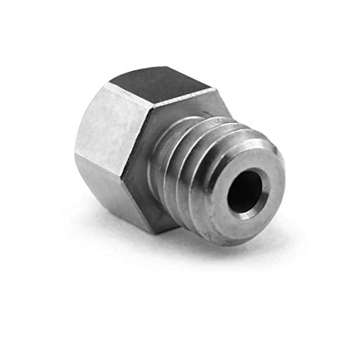 Microswiss MK8 Brass Plated Wear Resistant Nozzle (MakerBot, CraftBot, Creality, CR10, Ender, Tevo Tornado) (.3mm) - size: .3mm