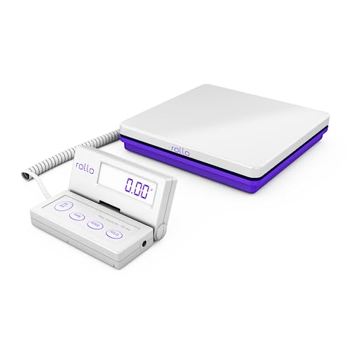 Rollo Shipping Scale for Packages - Digital Postal Scale (110 Lb Max)