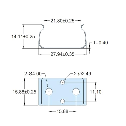 10PCS Silver 9-Volt Battery Clips Battery Holder Clip AA Double Battery Holder Fixing Clip Instrument Battery Clips Battery Support Clamp