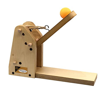 EISCO Catapult Build Kit for Physics and Engineering Instruction - Adjustable Lever Arm with Variable Launch Geometry - Includes Materials and Assembly Guide for Investigating Force and Acceleration