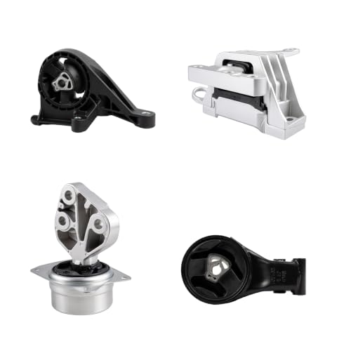 4PC Engine Mount Kit for 2012-2016 Buick LaCrosse/14-15 Regal 2.4L L4 Auto - size: 2010-2016 Buick LaCrosse 2.4L L4