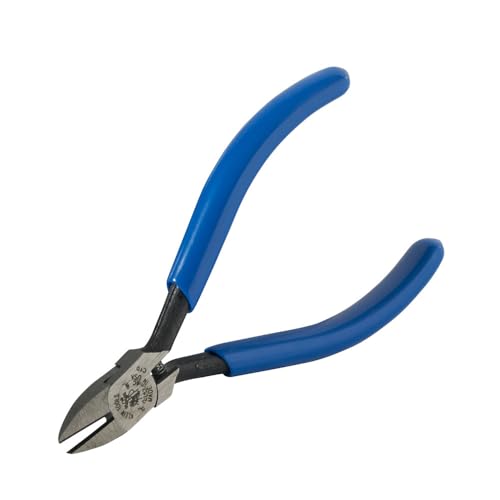 Klein Tools D257-4C Diagonal Cutting Pliers, 4-Inch - style: Spring Loaded
