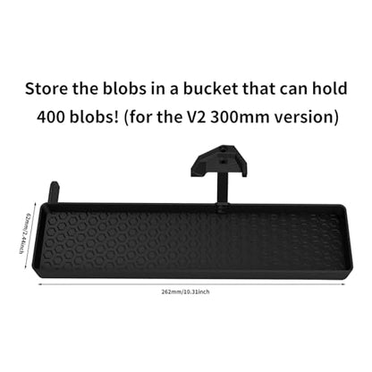 Voron2.4 Blobifier Servo Blob Purge Bucket Kit: FYSETC Upgrade Nozzle Filament Buildup Collector No Printed Parts with Silicone Brush Cleaning Tool for Extrusion Residual on Voron2.4 350 Extruder