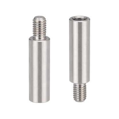 M8x45+12mm Standoff Extension Posts Screws Stainless Steel 2 Pcs - size: M8x45+12mm