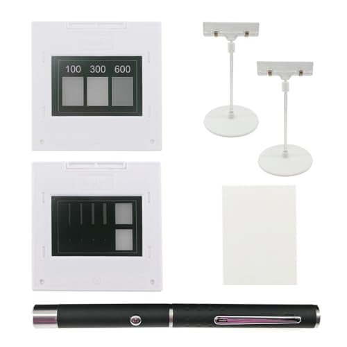 Double-Slit Experiment Single Slit Double Slits Combination Trellis Design Optics Elements Interference Diffraction Grating Sheet Optical Physical Experiment Kit