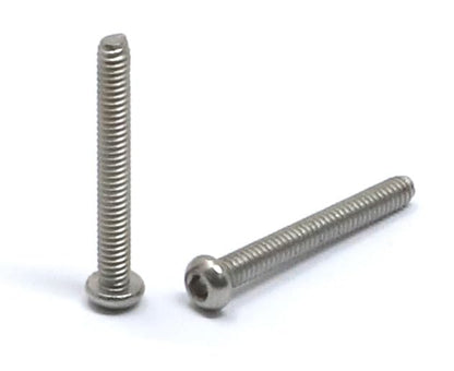 iexcell 100 Pcs M2 x 16mm Thread Pitch 0.4 mm Stainless Steel 304 Hex Socket Button Head Cap Screws Bolts Kit - size: M2 x 16mm