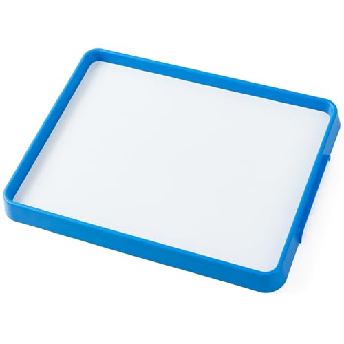 Magnetic Board for Kids - Magnetic Dry Erase Tray (Blue) - color: Blue